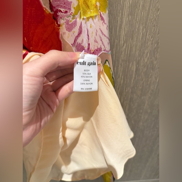 Cult Gaia Nerida Mini Floral Dress - Picture 9 of 16